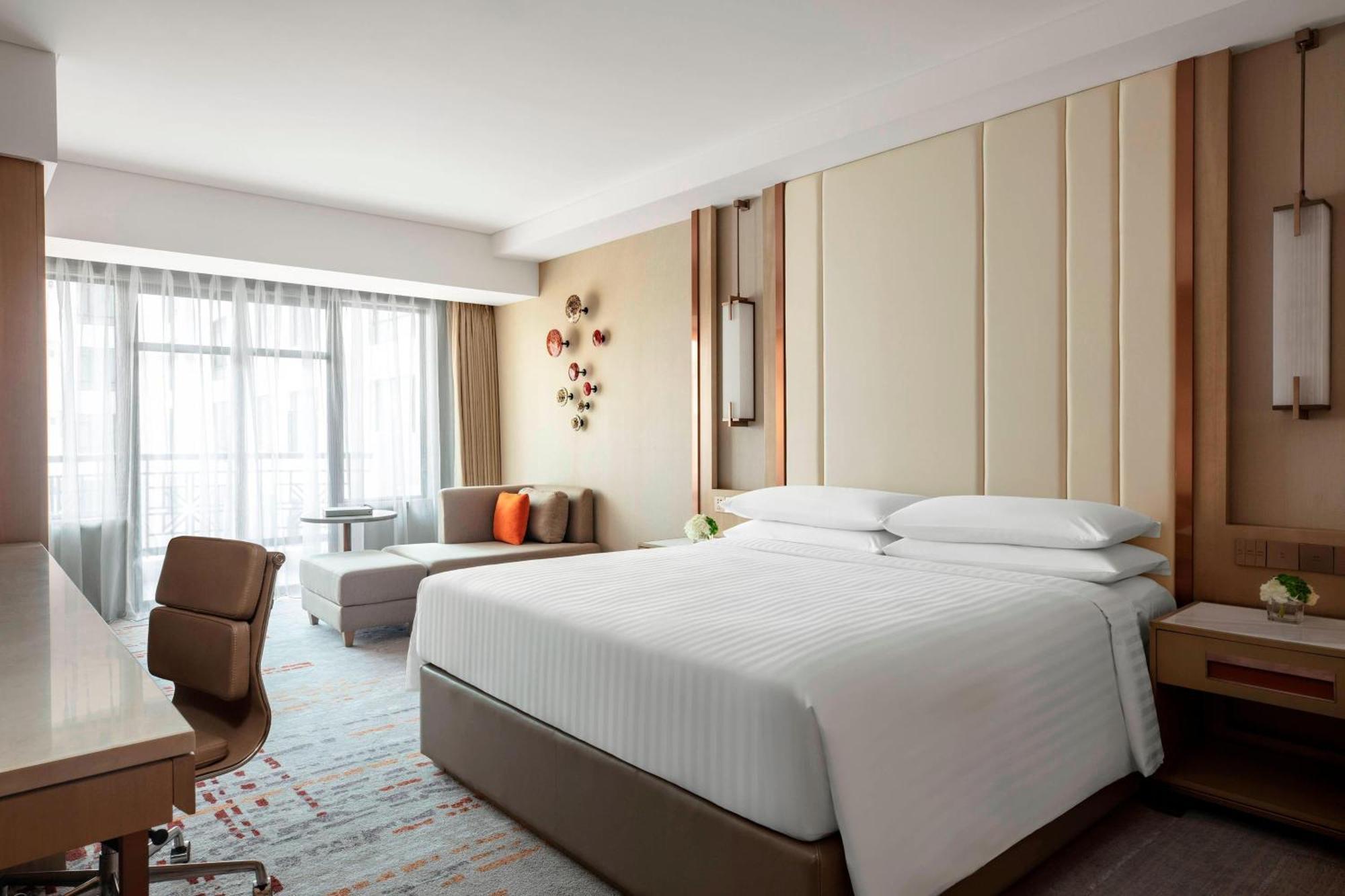 Shanghai Marriott Hotel Hongqiao Dış mekan fotoğraf