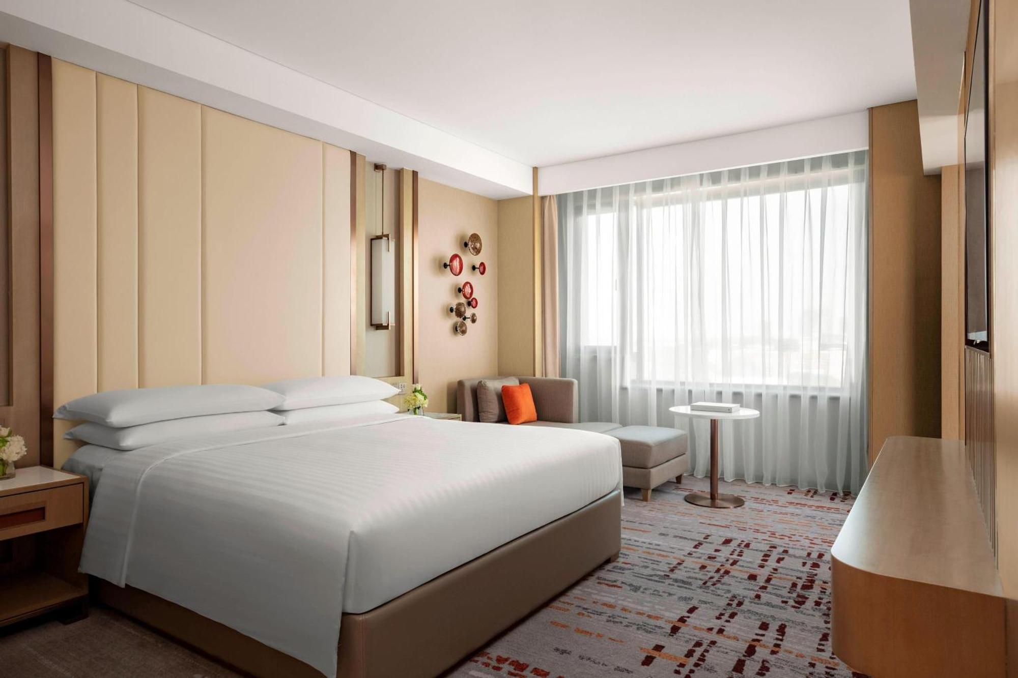 Shanghai Marriott Hotel Hongqiao Dış mekan fotoğraf