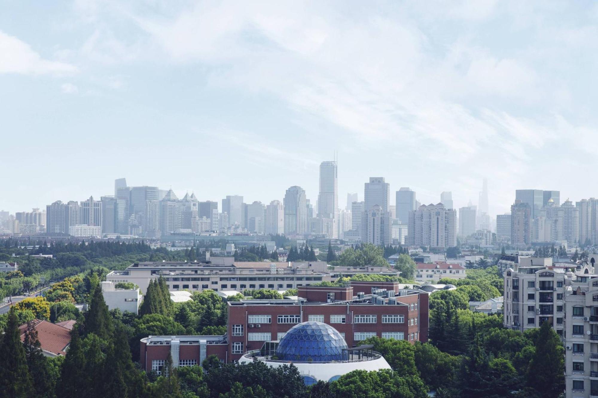 Shanghai Marriott Hotel Hongqiao Dış mekan fotoğraf