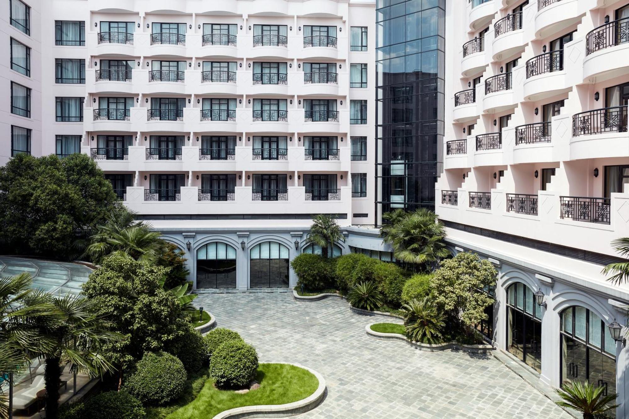 Shanghai Marriott Hotel Hongqiao Dış mekan fotoğraf